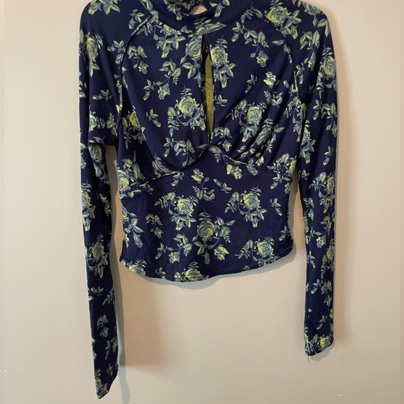 NWOT free people floral top - Picture 6 of 9